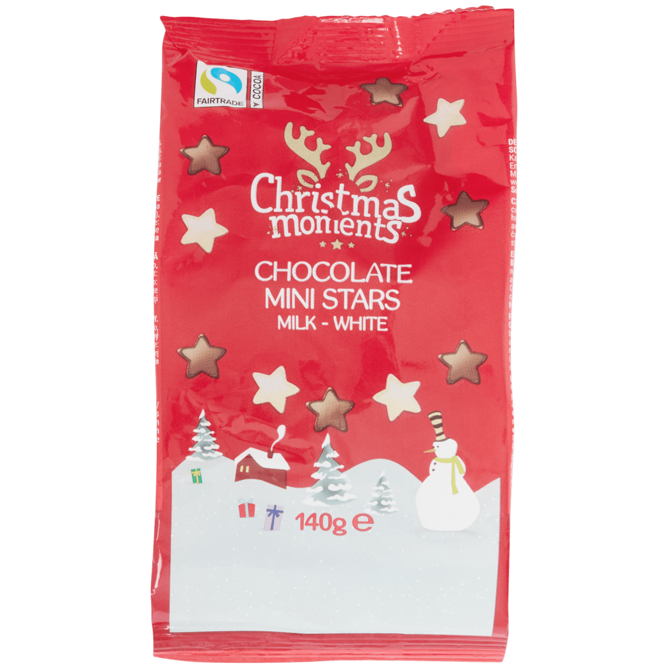 Mini estrelas de chocolate Christmas Moments