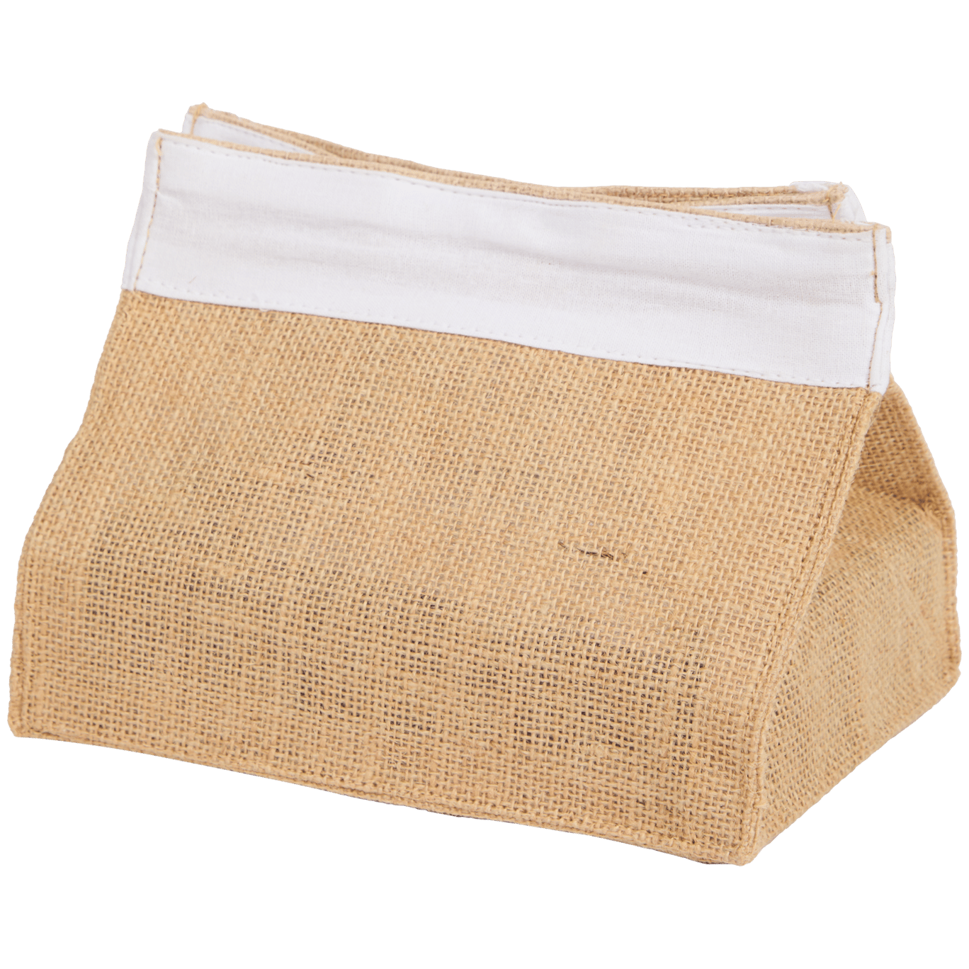 Kit prêt à pousser dans un sac en toile de jute