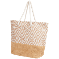 Pletená plážová taška