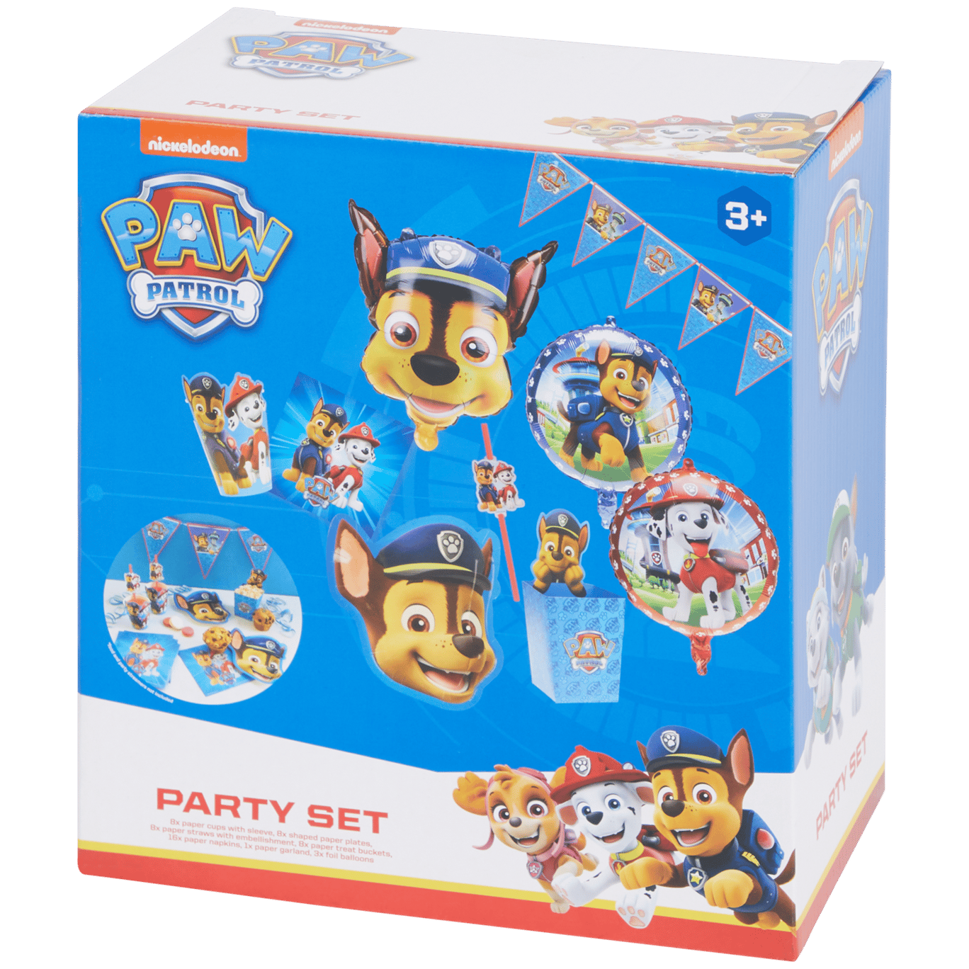 Decorações para festas Paw Patrol