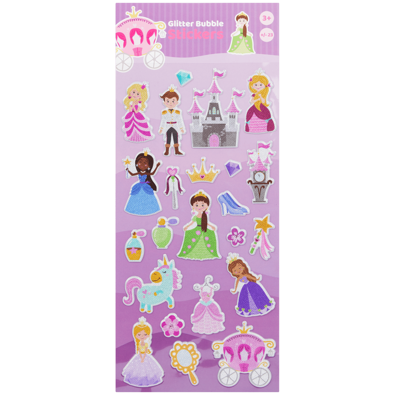 Pegatinas Craft Universe Glitter Bubble