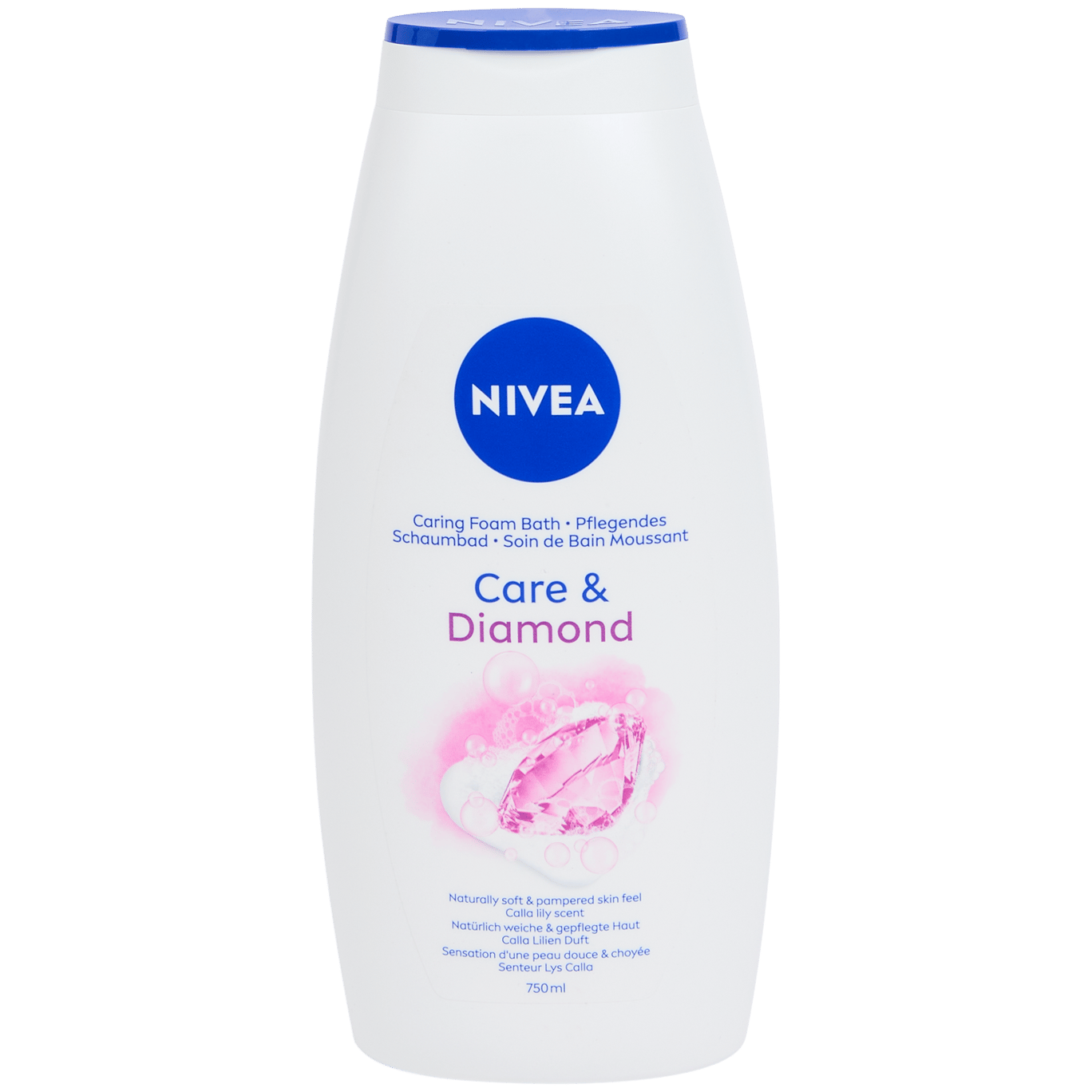 Crema de baño y ducha Nivea Care & Diamond