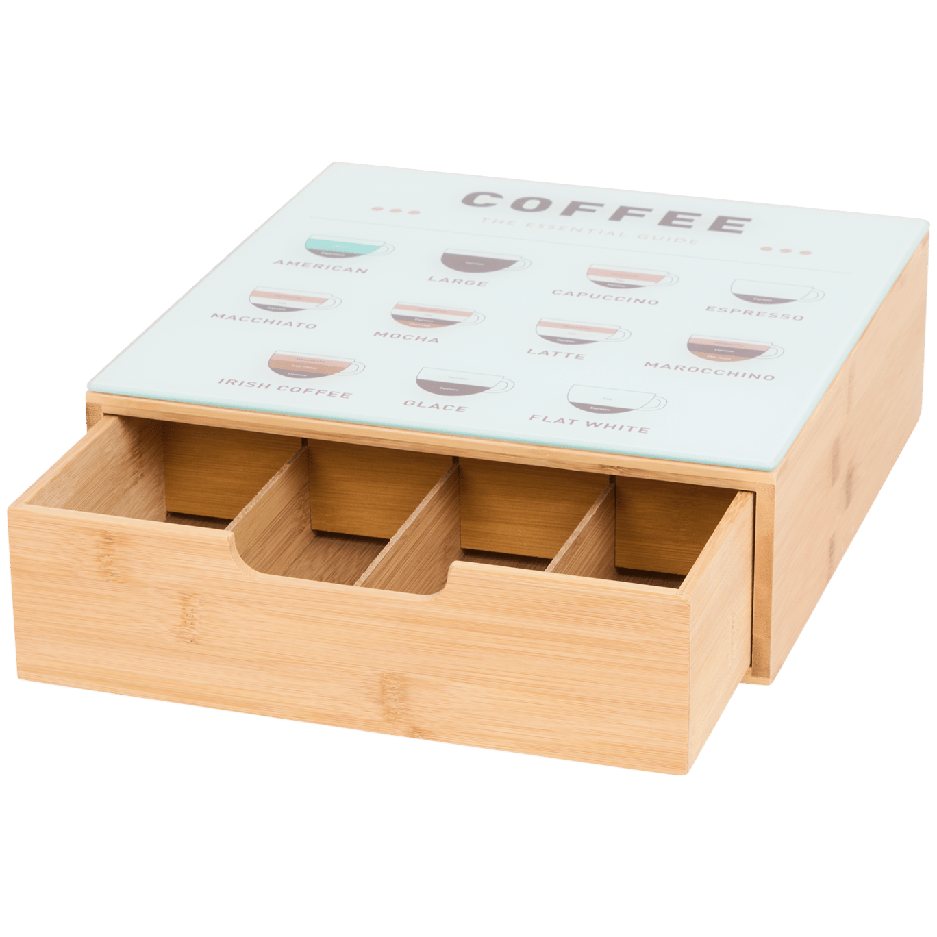 Aufbewahrungsbox für Kaffee und Tee