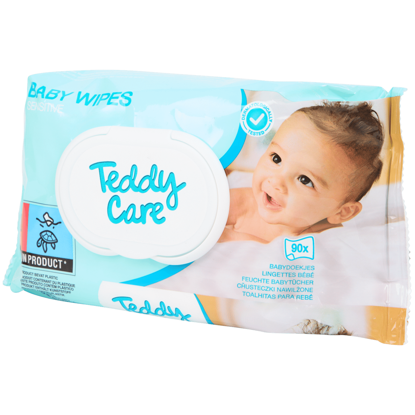 Chusteczki dla niemowląt Teddy Care Sensitive