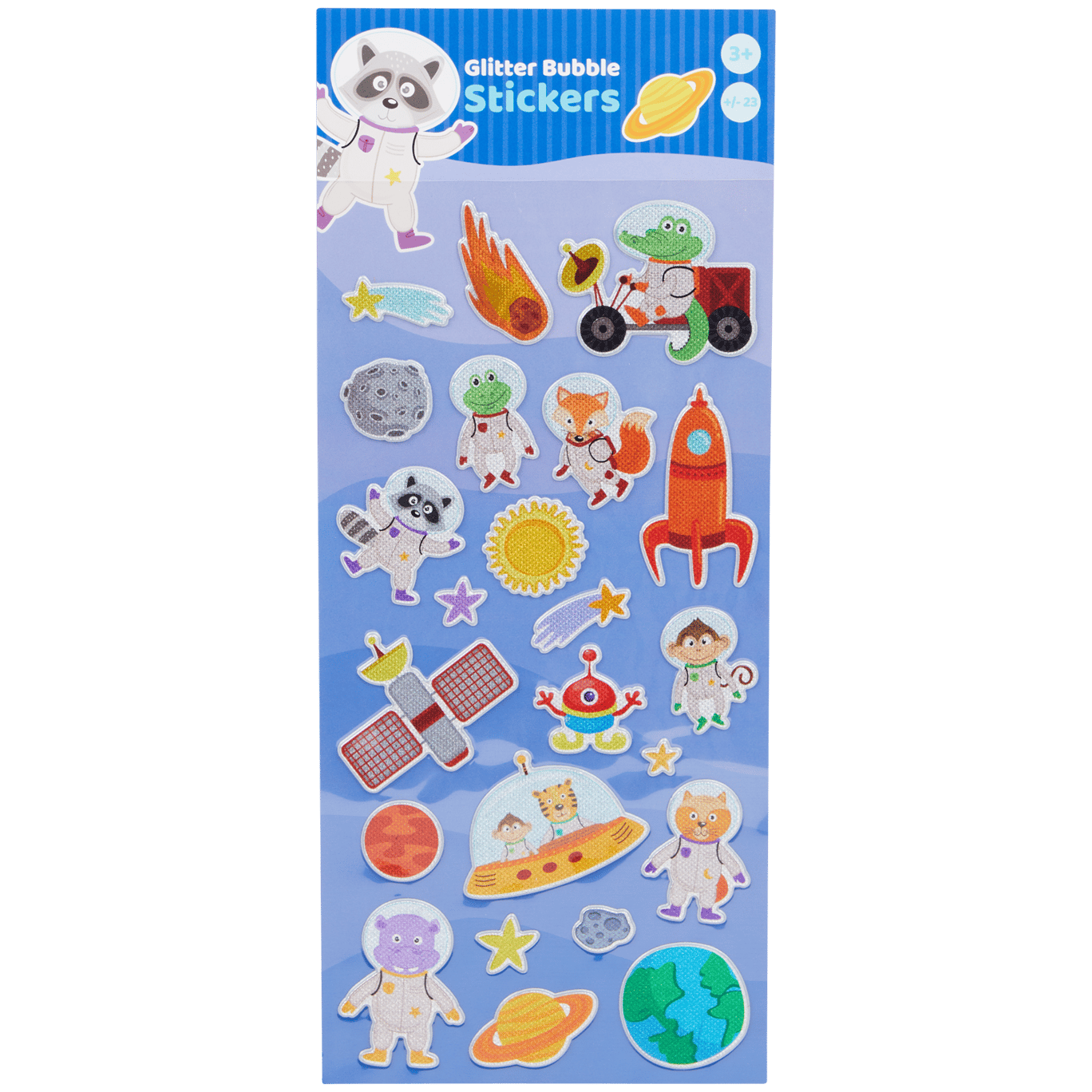 Pegatinas Craft Universe Glitter Bubble