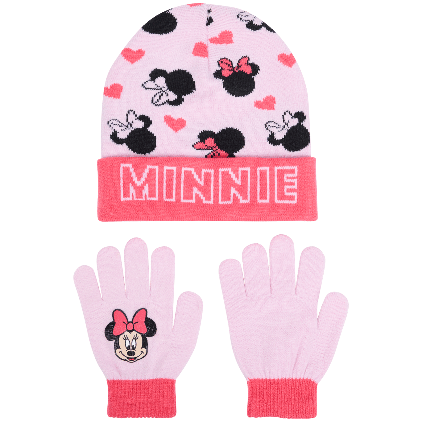 Ensemble Bonnet + Gants Inter Milan Enfant - Taille Unique 6-14 Ans, Officiel, Pour L'hiver