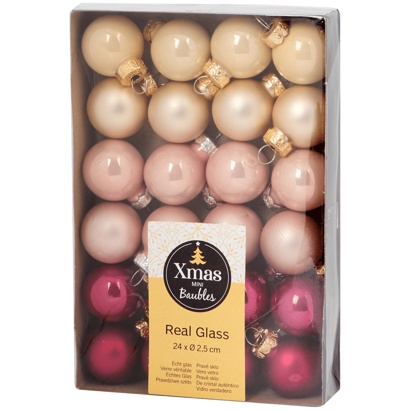 Mini-kerstballen