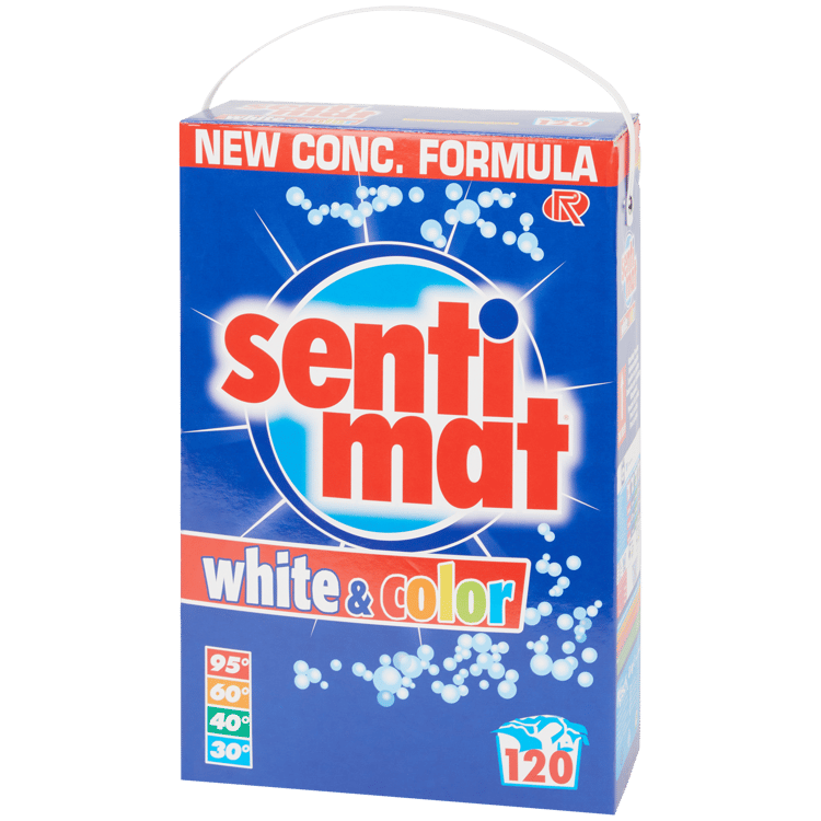 Sentimat Waschpulver White & Color