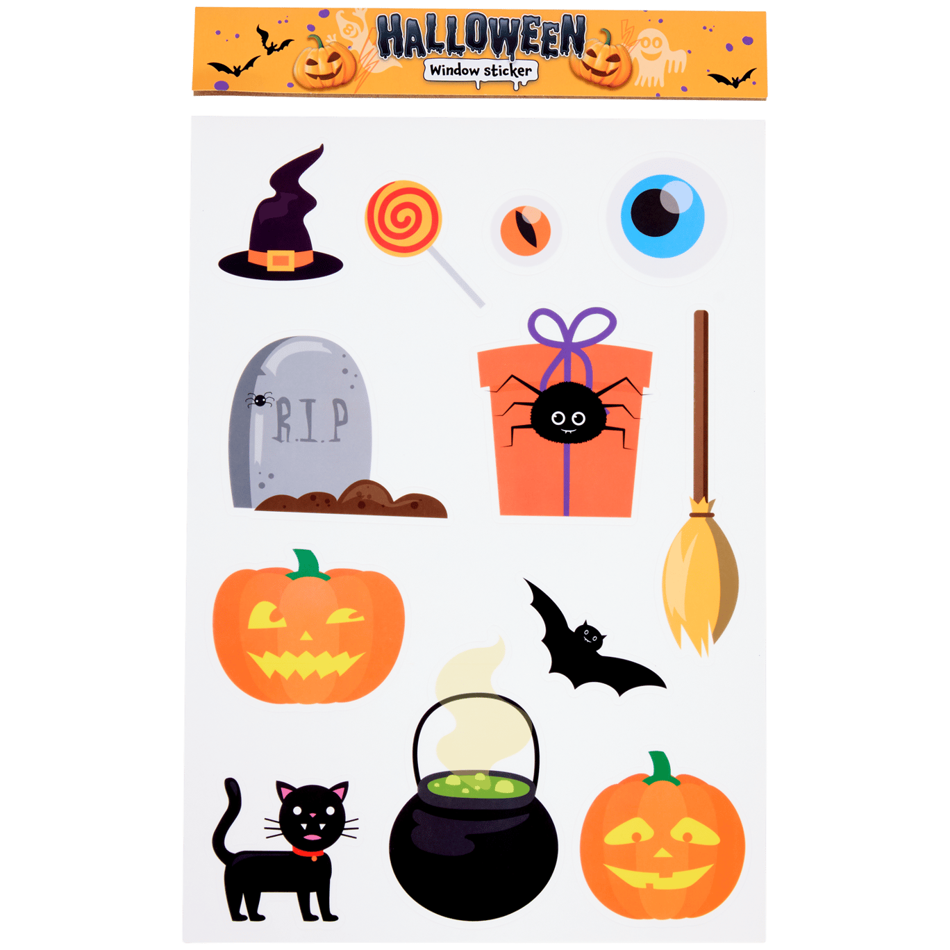 Pegatinas para ventana de Halloween