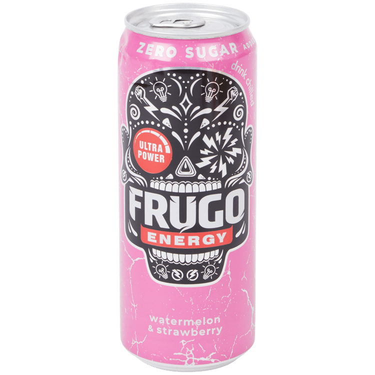 Frugo Energydrink Wassermelone & Erdbeere