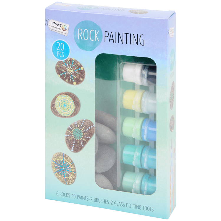 Kit peinture sur pierre Craft Sensations