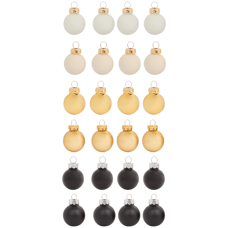 Mini-boules de Noël