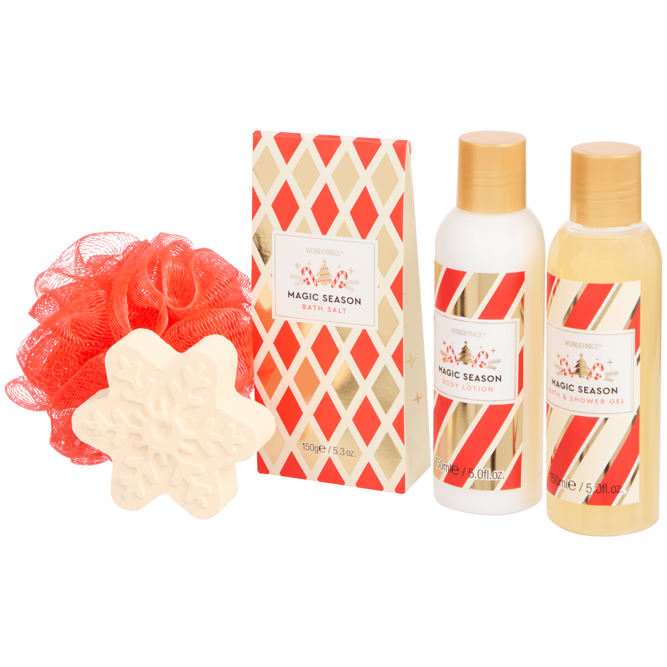 Set regalo Wellness in confezione a forma di slitta